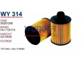 WY314 YAG FILTRESI FIAT 500×14> LINEA EGEA DOBLO 10> FIORINO 09> FREEMONT 11> BRAVO 08> PUNTO GRANDE PUNTO