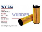 WUNDER WY223 YAG FILTRESI BMW 1-3-5-X1-X3 11427807177 11427805707 A210632 FN1104