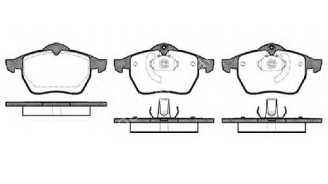 DELPHi LP1600 ON FREN BALATASI VECTRA B X20XEV